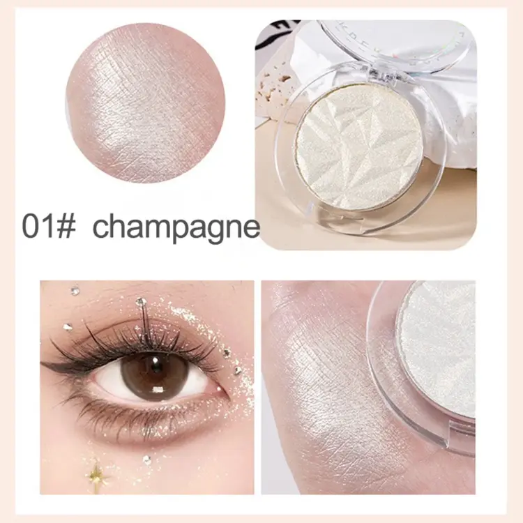 Двухцветный хайлайтер Shimmer Diamond Glow с шиммером