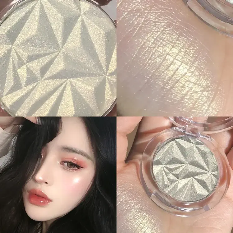 Двухцветный хайлайтер Shimmer Diamond Glow с шиммером