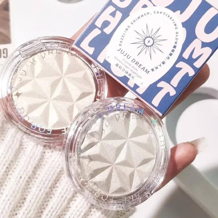 Двухцветный хайлайтер Shimmer Diamond Glow с шиммером