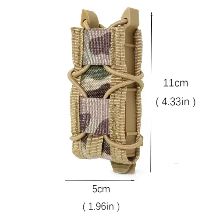 Тактический подсумок Molle для журналов и фонарика