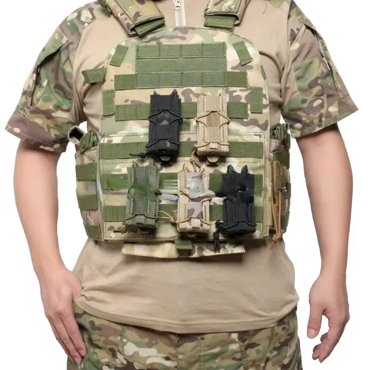 Тактический подсумок Molle для журналов и фонарика
