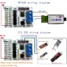 16-канальный модуль управления RS485 Modbus RTU NPN PNP 5-24В