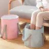 Складная портативная ванночка для мытья ног с функцией сохранения тепла