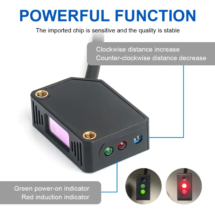 Лазерный датчик E3Z-LAS 35 см, NPN/PNP, диффузный, IP65