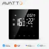 Умный термостат AVATTO с Wi-Fi, 16А/3А, управление температурой напольного отопления и котла