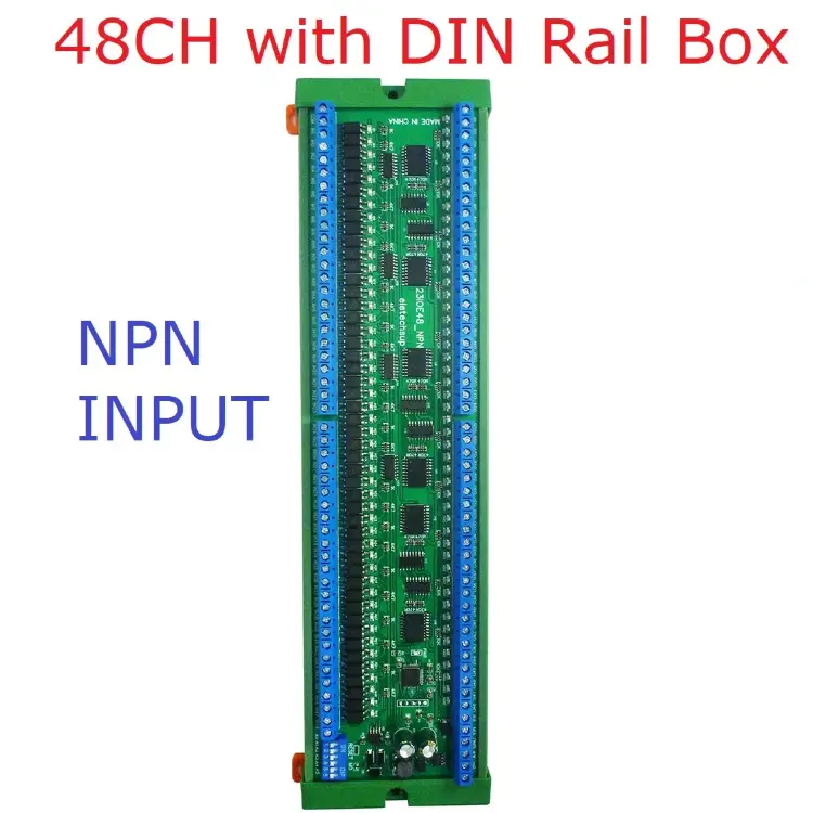 Модуль ввода-вывода RS485 8/16/24/32/48CH DI-DO PLC MODBUS RTU DIN-рейка
