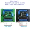 Модуль ввода-вывода RS485 8/16/24/32/48CH DI-DO PLC MODBUS RTU DIN-рейка