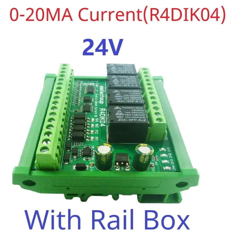 Модуль 4AI 4DI 4DO ModBus для сбора данных DC12V/DC24V