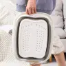 Складная ванна для ног портативная с эргономичным дизайном