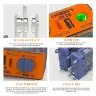 Промежуточное реле LANBOO J13A 12A/8A 5/8 контактов 12В DC/24В DC/220В AC