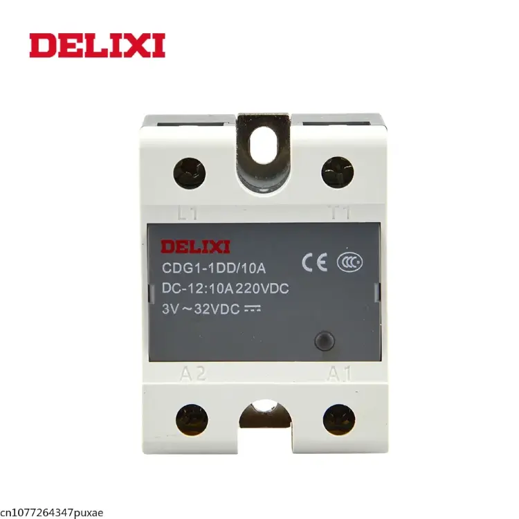 Твердотельное реле DELIXI CDG1 SSR 10DD 25DD 40DD 60DD 3-32В постоянного тока AA