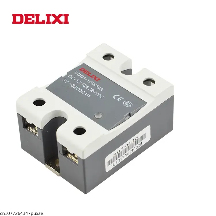 Твердотельное реле DELIXI CDG1 SSR 10DD 25DD 40DD 60DD 3-32В постоянного тока AA