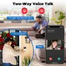 Беспроводная видеокамера для дверного звонка с Wi-Fi и ночным видением