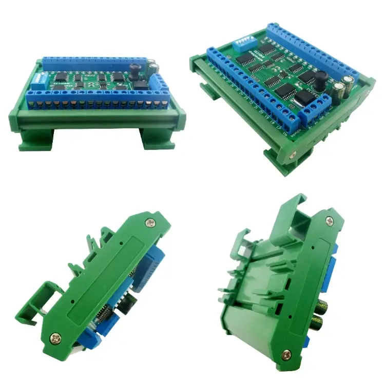 Релейный модуль DIN35 C45 32-канальный RS485 Modbus RTU ULN2803A 12В 24В
