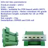 Релейный модуль DIN35 C45 32-канальный RS485 Modbus RTU ULN2803A 12В 24В