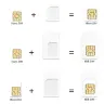 Адаптер для SIM-карт Nano/Micro/Standard 4 в 1 с извлекателем