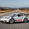 Модель автомобиля Porsche 911 GT3 RS 1:36 металлическая с откатным механизмом