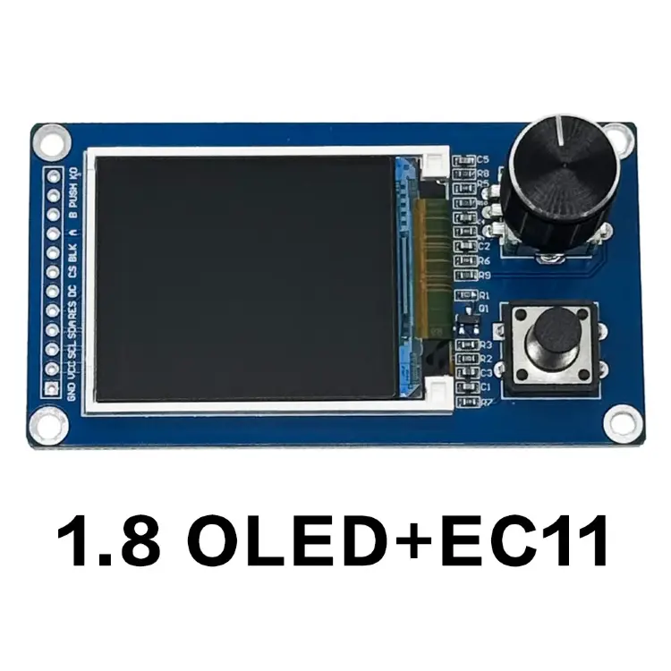 OLED-модуль EC11 с поворотным энкодером IIC, 0.96''/1.3''/1.8''/2.4''