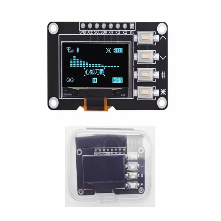 OLED-модуль EC11 с поворотным энкодером IIC, 0.96''/1.3''/1.8''/2.4''
