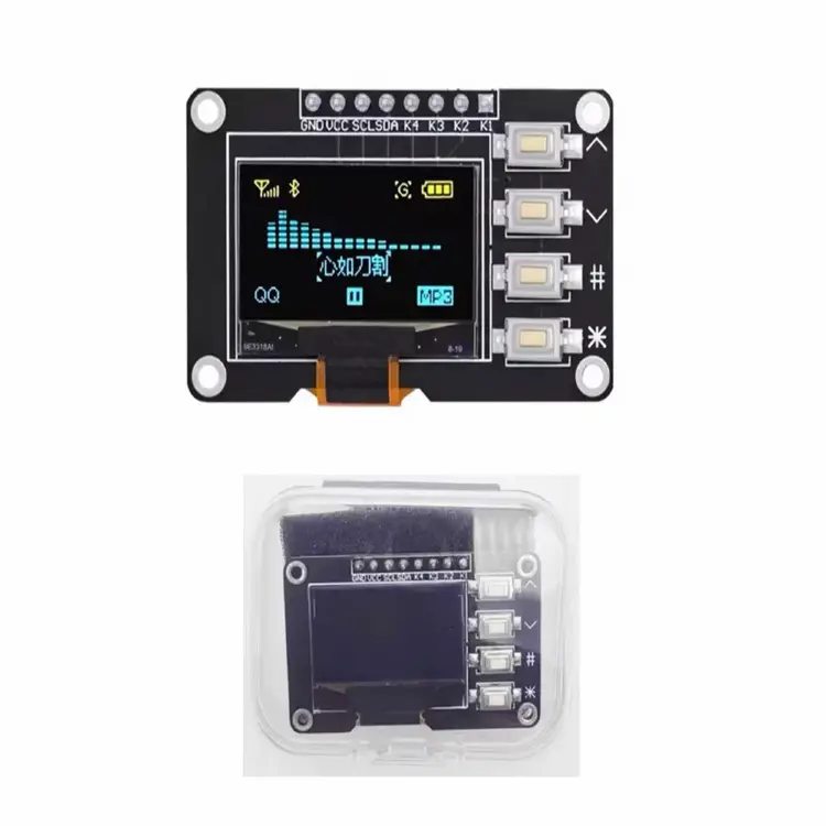OLED-модуль EC11 с поворотным энкодером IIC, 0.96''/1.3''/1.8''/2.4''