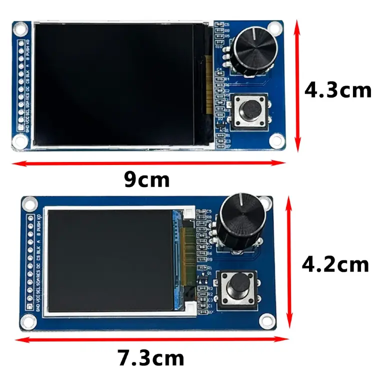 OLED-модуль EC11 с поворотным энкодером IIC, 0.96''/1.3''/1.8''/2.4''