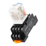 Электромагнитное промежуточное реле ENMG RXM 24В DC/220В AC 8-14 контактов
