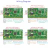Модуль ввода-вывода R4IOI16 Modbus RTU RS485, 16DI/16DO, NPN/PNP, DC6-25V