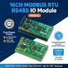 Модуль ввода-вывода R4IOI16 Modbus RTU RS485, 16DI/16DO, NPN/PNP, DC6-25V