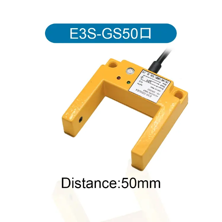 Инфракрасный фотоэлектрический датчик U-образный E3S-GS30/E3S-GS15/E3S-GS7 NPN PNP 12-24В