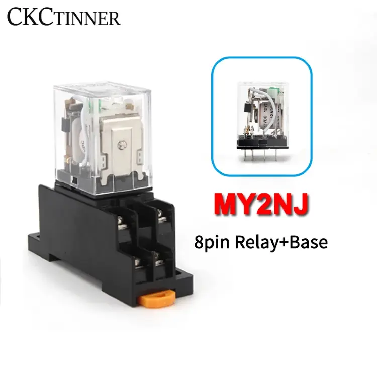 Промежуточное реле HH52P MY2NJ 24V 8-контактное