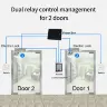 Автономная двухдверная клавиатура контроля доступа с 2 реле