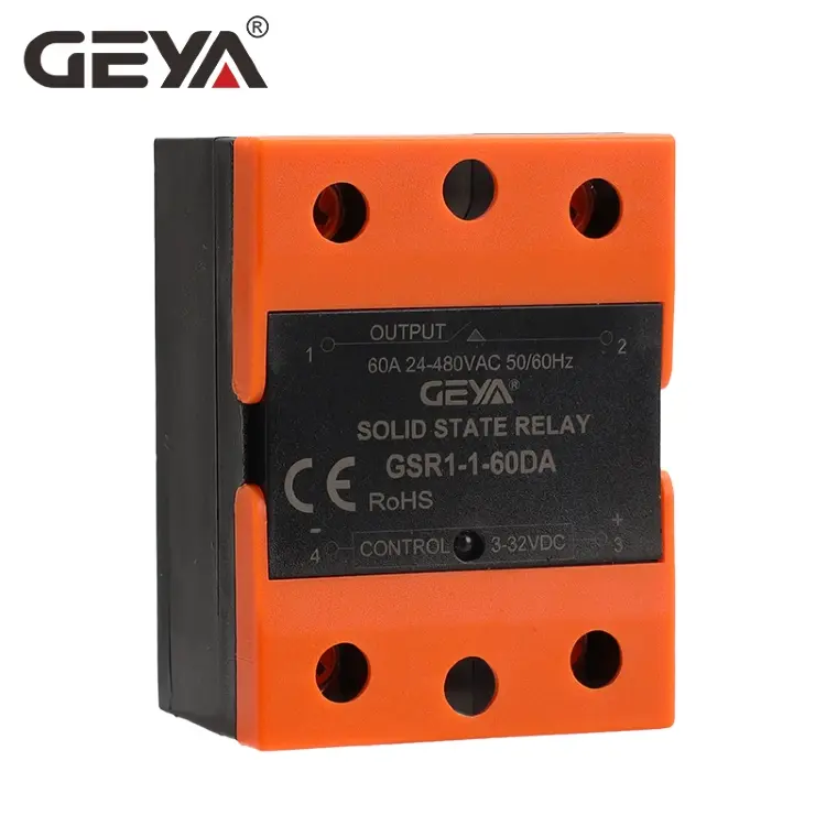 GEYA GSR1-1 твердотельное реле SSR-10DA SSR-25DA SSR-40DA 10A 25A 40A