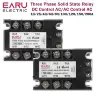 Трехфазный модуль твердотельного реле EARU TSR-40AA TSR-40DA 40A с радиатором 480VAC