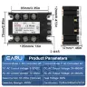Трехфазный модуль твердотельного реле EARU TSR-40AA TSR-40DA 40A с радиатором 480VAC
