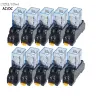 Реле LY2NJ 10A 8 контактов DC12V DC24V AC110V AC220V (10 шт)