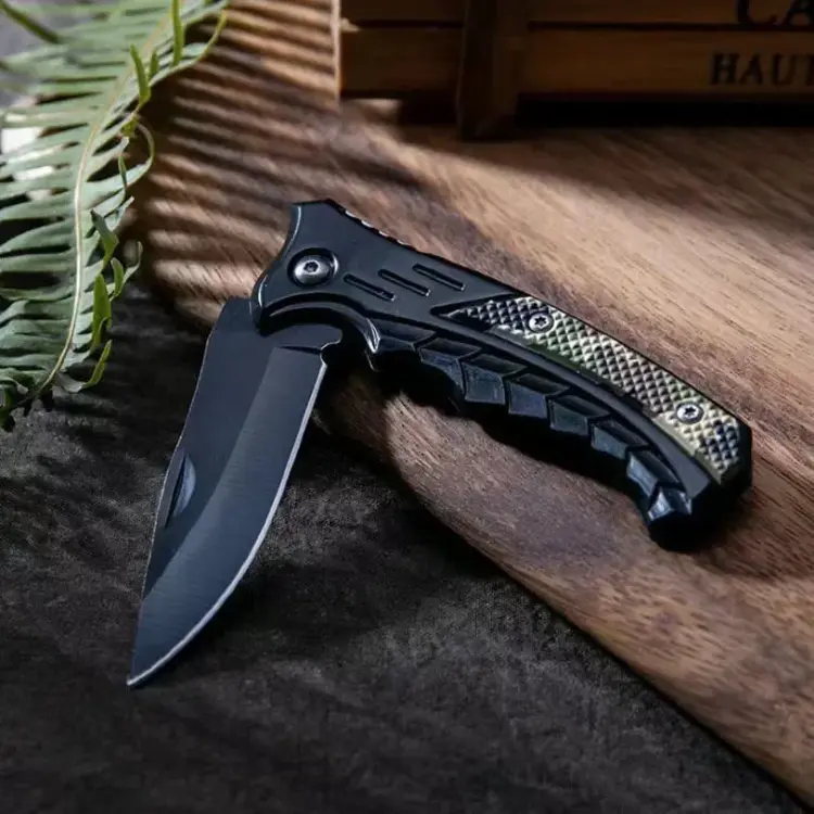 Складной нож EDC из нержавеющей стали для кемпинга и охоты