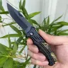 Складной нож EDC из нержавеющей стали для кемпинга и охоты