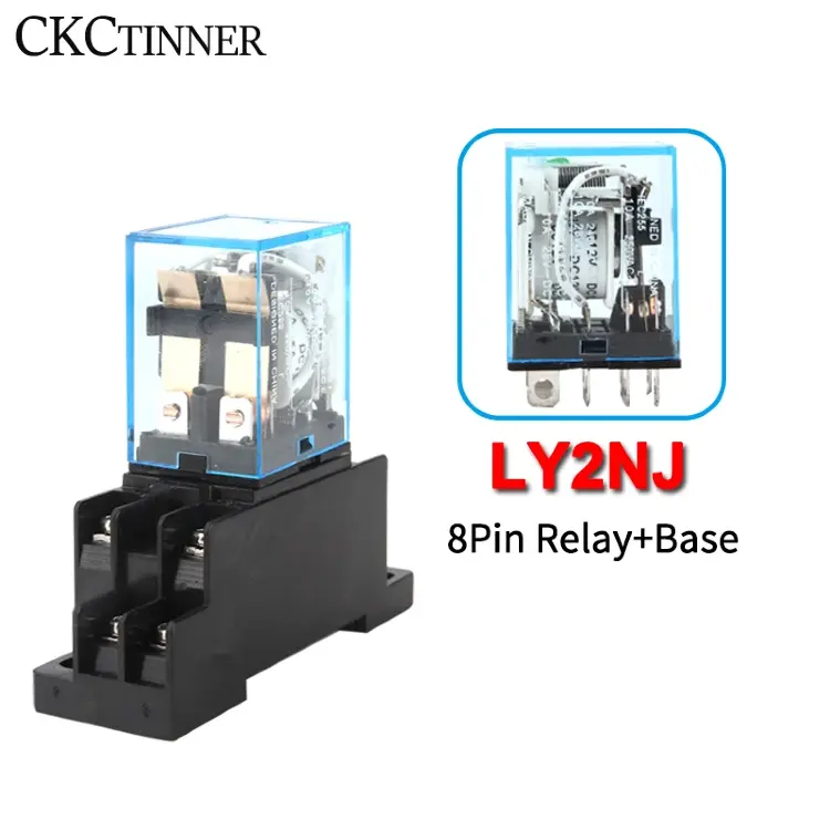 Промежуточное реле HH62P LY2NJ 10A электромагнитное AC/DC 12V 24V 110V 220V 380V