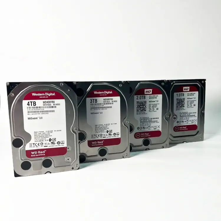 Жесткий диск Western Digital WD Red NAS 1-4 ТБ для сетевых хранилищ