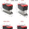 Твердотельное реле SSR 10A 25A 40A 60A 80A 100A 120A DD DA AA однофазное