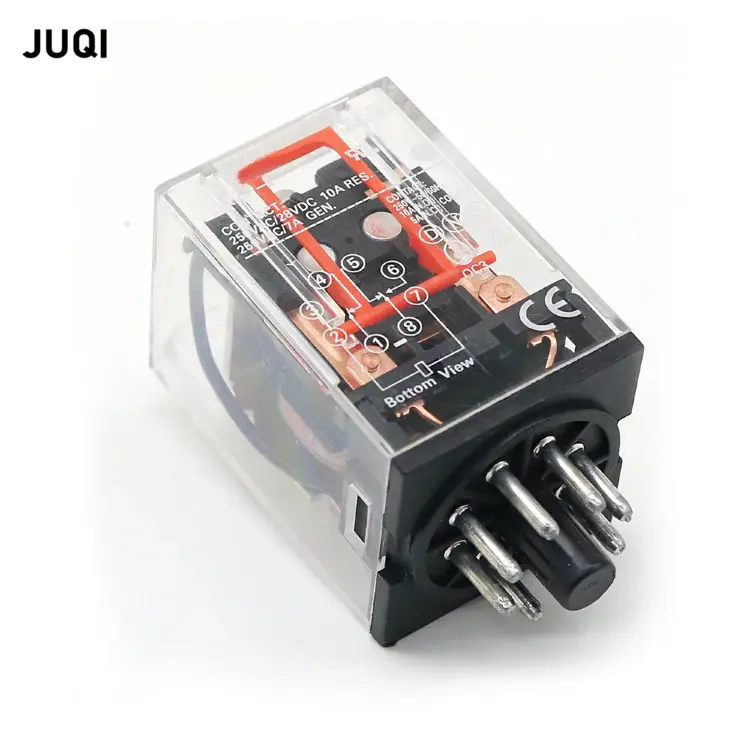Микро реле MK2P-I 8 контактов 10А