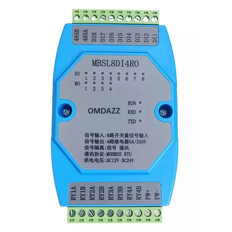 Модуль 8DI/8RO RS485 MODBUS – 8 цифровых входов и 8 релейных выходов