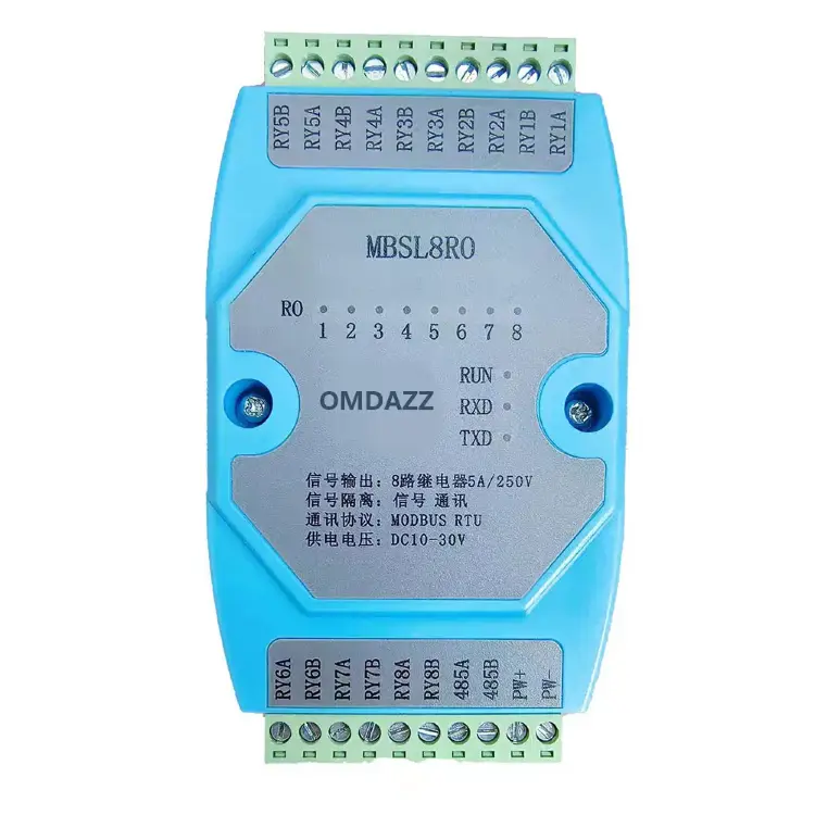 Модуль 8DI/8RO RS485 MODBUS – 8 цифровых входов и 8 релейных выходов