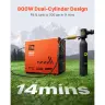 Воздушный компрессор PCP 800 Вт двухцилиндровый 4500PSI