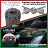 Модель автомобиля Dodge Challenger SRT Hellcat 1:32 металлическая