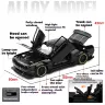 Модель автомобиля Dodge Challenger SRT Hellcat 1:32 металлическая
