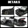 Модель автомобиля Dodge Challenger SRT Hellcat 1:32 металлическая