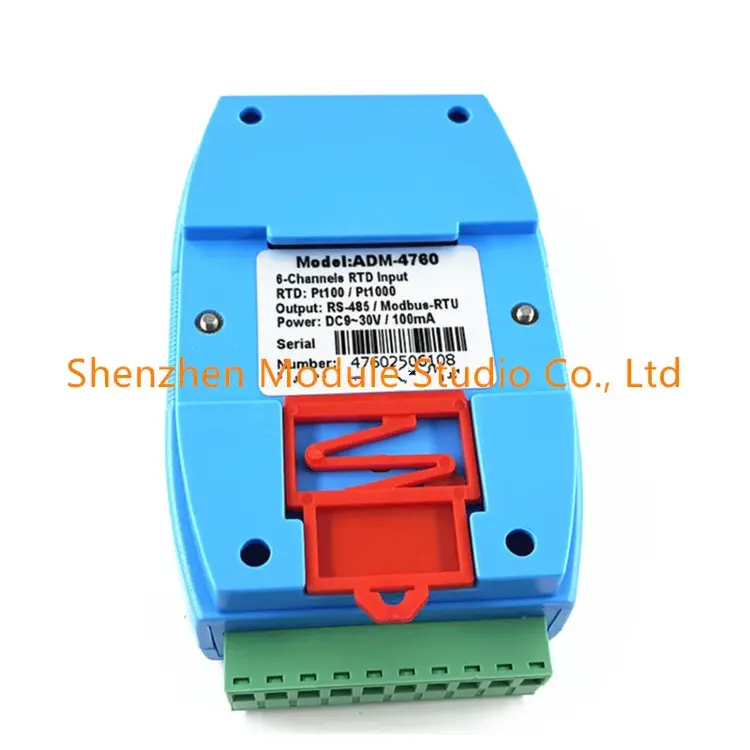 ADM-4760 модуль измерения температуры 6-канальный Pt1000 RS485 MODBUS RTU