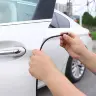 Резиновые защитные полоски для края двери автомобиля, 5 м