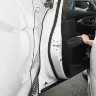 Резиновые защитные полоски для края двери автомобиля, 5 м